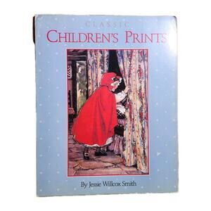 Classic Children's Prints Book By Jessie Willcox Smith Four 11x14" Prints 1987